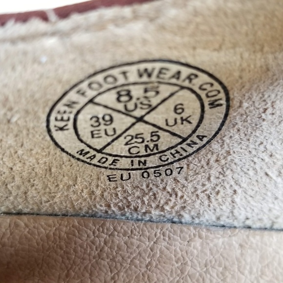 KEEN Calistoga Brown Leather Mary Jane Str - Picture 11 of 12